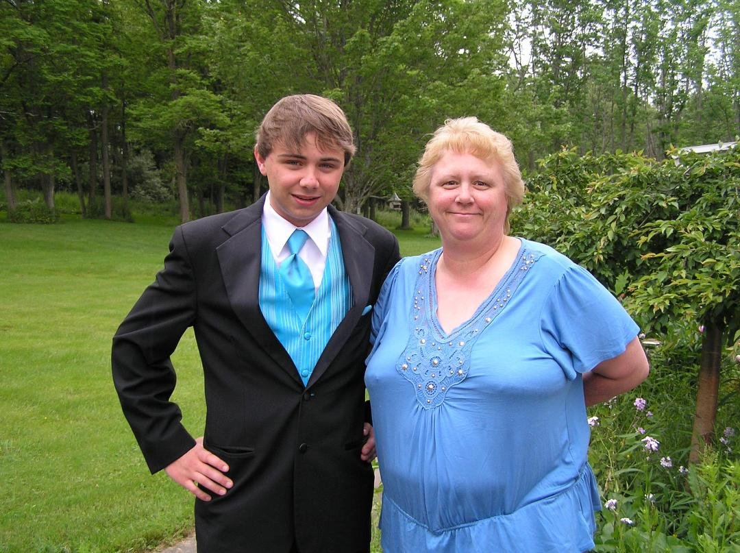 curt ready for his jr. prom