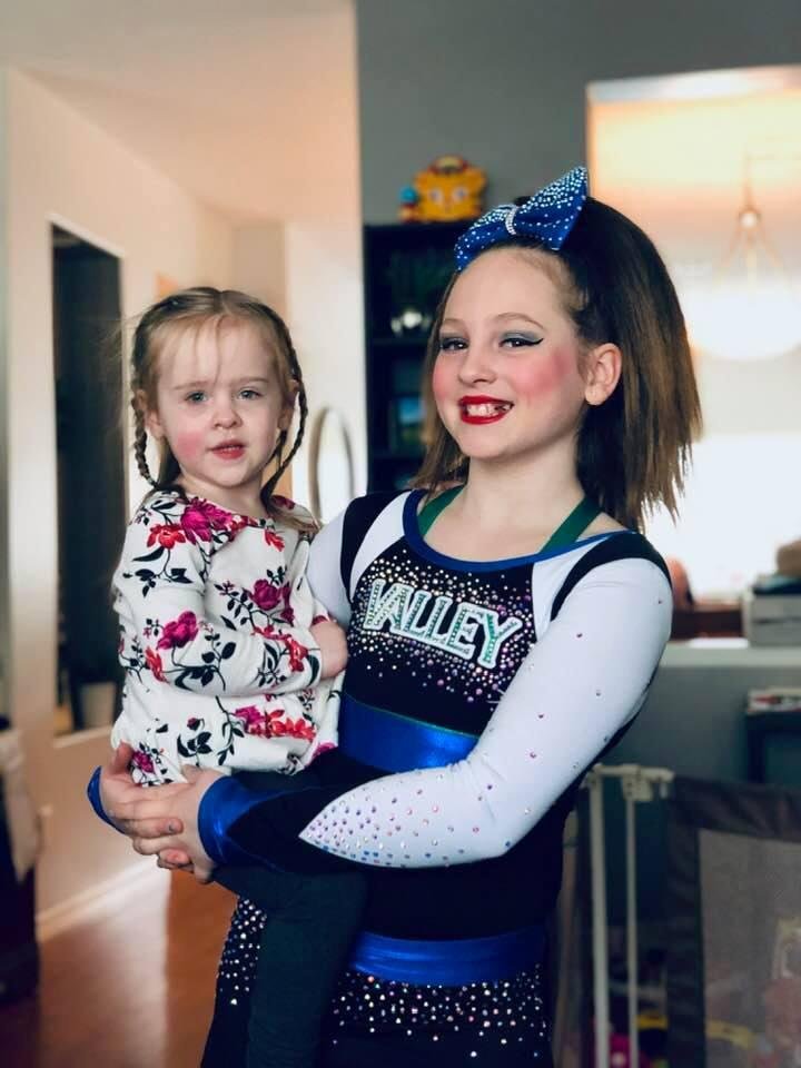 Two of my sweeties, Brooklyn and Makayla 😍❤️