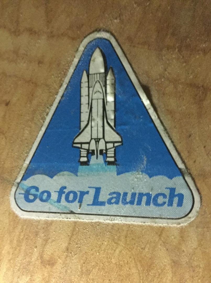 Wow, my blood sugar must still be high! I wrote about stickers and I posted a Space Shuttle stack! Here is the picture that should have been with my previous post. This is what I usually did with my employee motivation stic