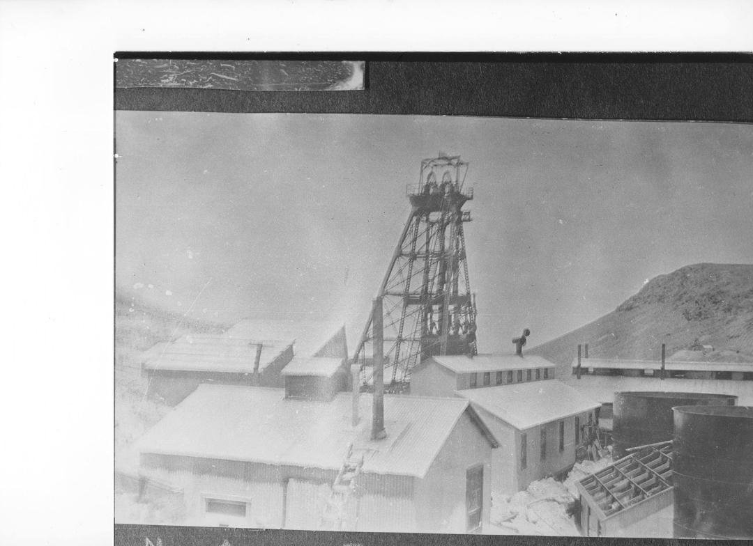 Central Nevada Museum photo of Belmont Mine.