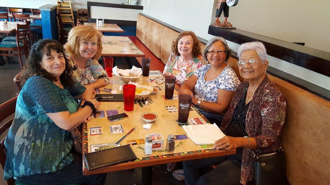 Fun lunch today with the girls.
