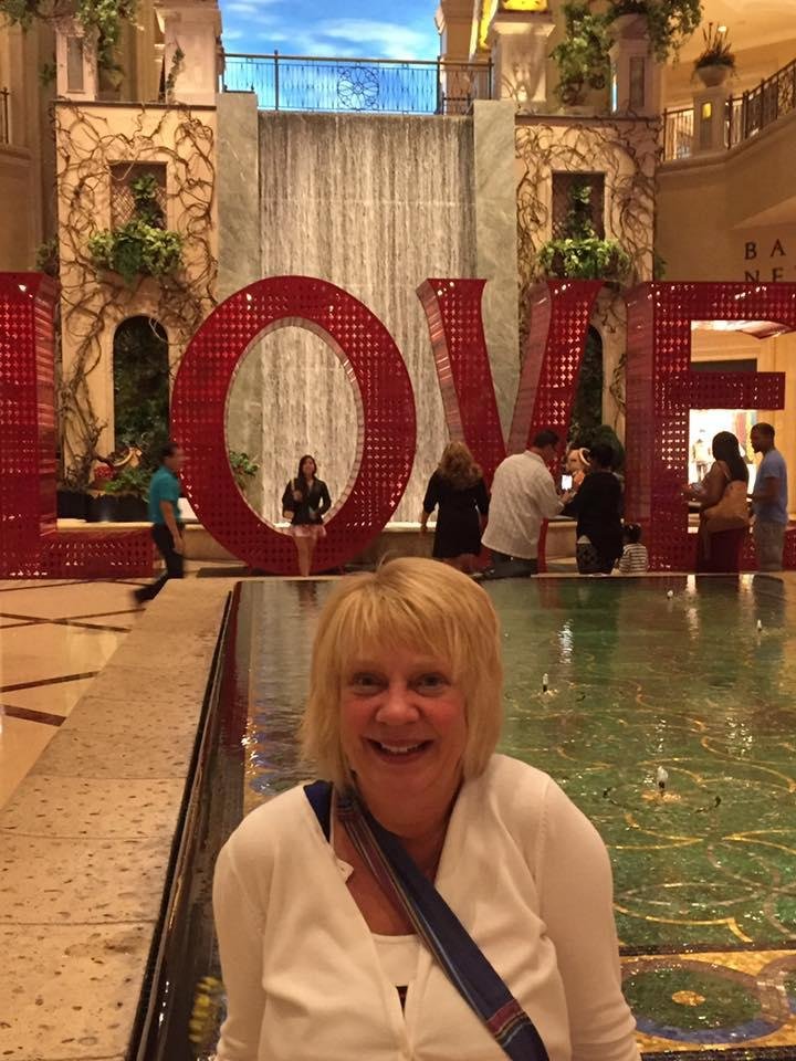 My love in front of love at the Venetian! ❤️❤️❤️