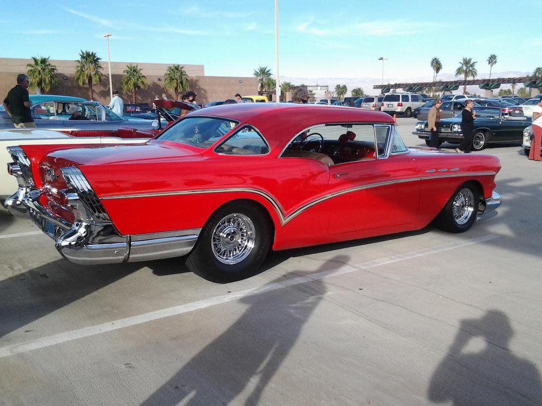 Cruise Night in Palm Desert. Boys and thier toys. The "64" vette showed well. Red was in!!!