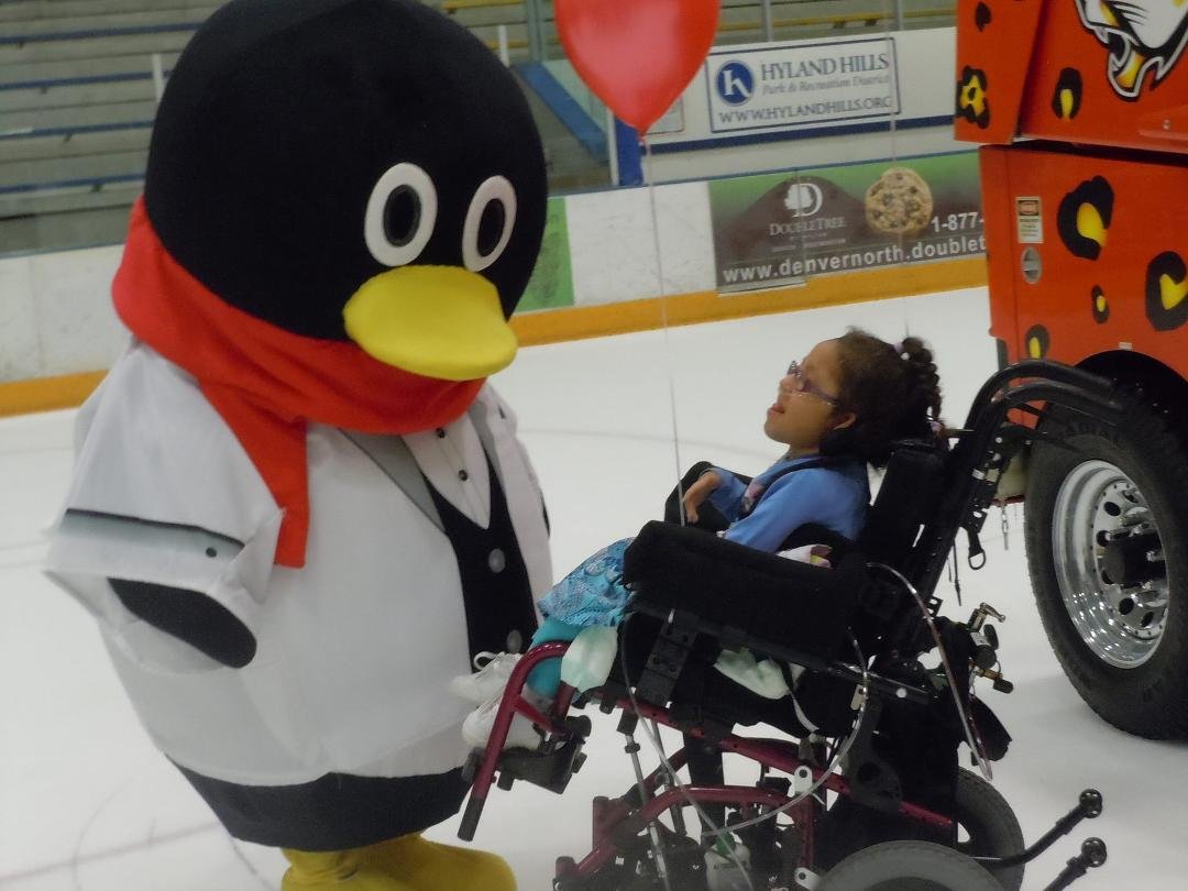 My grand niece, Keely, at her 5th birthday party at an ice rink. She loves the movie story "Frozen" and loves listening to the music. That was the party theme. She received many "cool" toys based on the movie and her big s