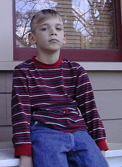 It was 20 years ago today (as they say)...
Our son John...
