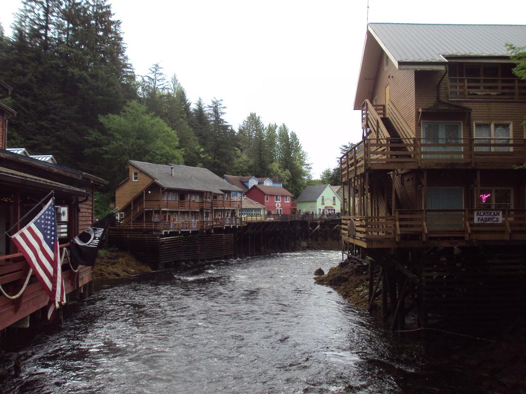 Ketchikan Creek and Creek St