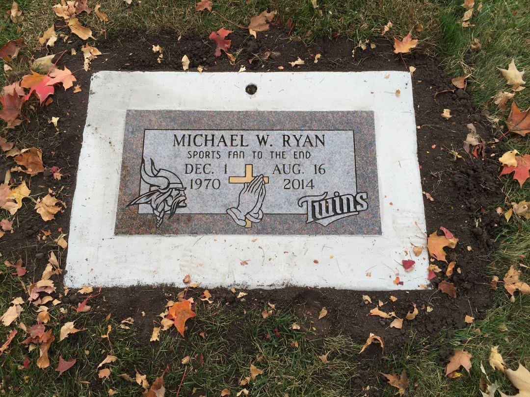 Michael W Ryan 
They put the stone in today.
It looks nice but now it seems to real now.