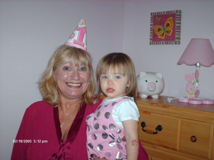 na na and abigail on her birthday