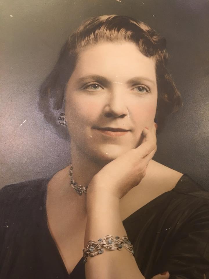 Found a great picture of my Mother. I think of her every day. ❤️