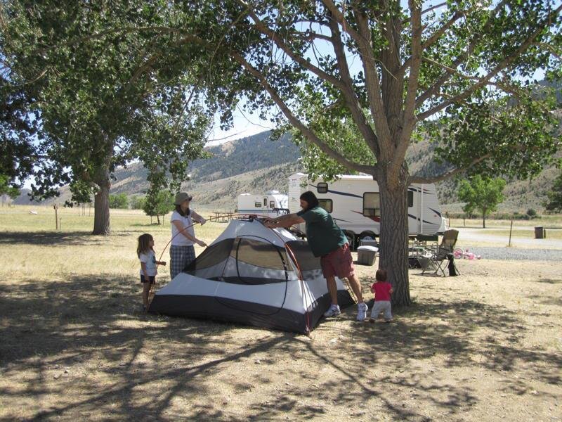 Larry Meyer's album, Lewis and Clark caverns camping Aug 2011