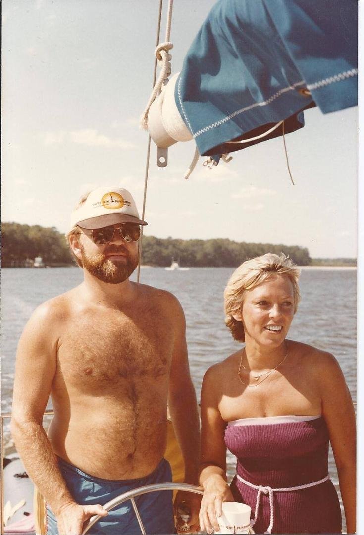 I love sailing.