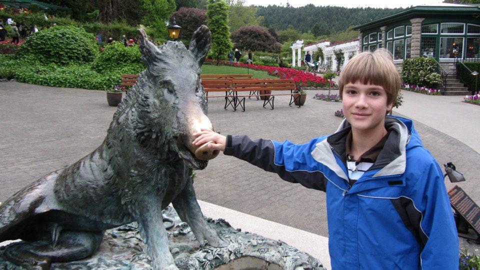 Good Luck in Butchard Gardens