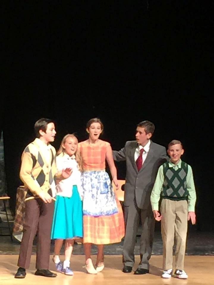 Albin's opening day of Bye Bye Birdie this morning!