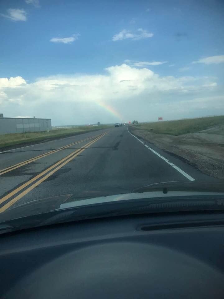 Last night on the way home