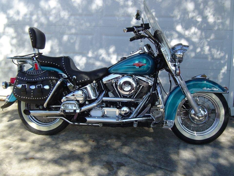 1993 Heritage Softail, my ride.  Had it since 1992