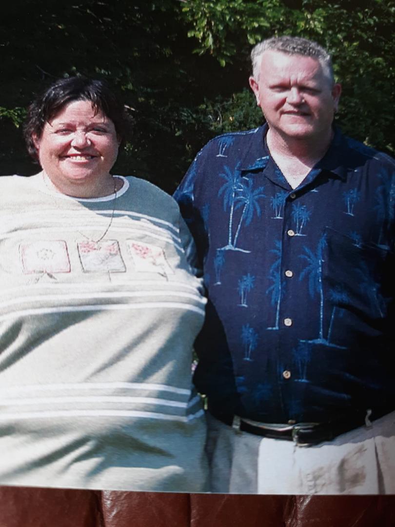 Jerry Allen and I about 20 years ago in Vermont at a family wedding.