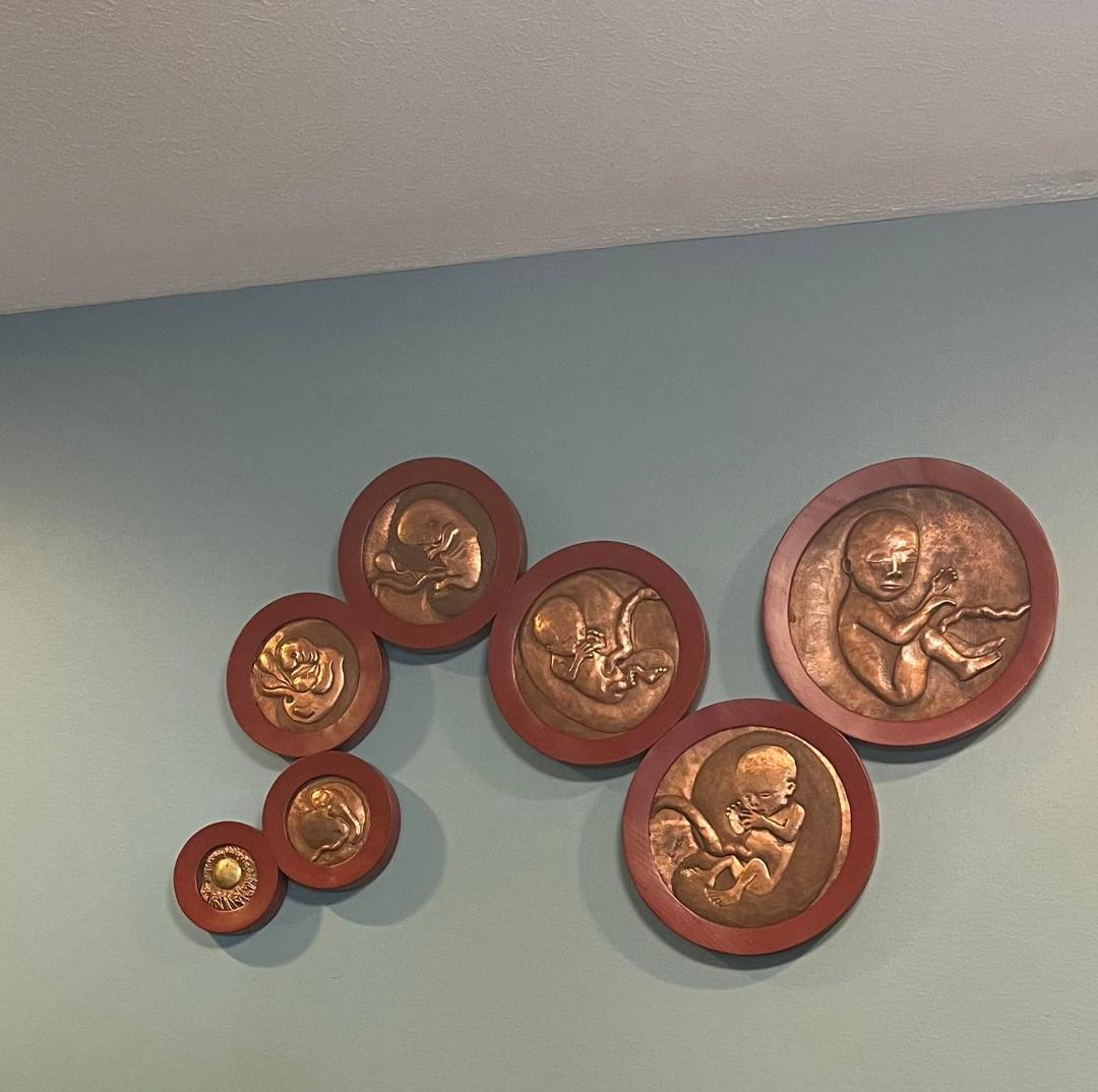 My piece "Life from the Begining" is now on display at Clarity Solutions crisis pregnancy center, in Elizabethtown, Kentucky.