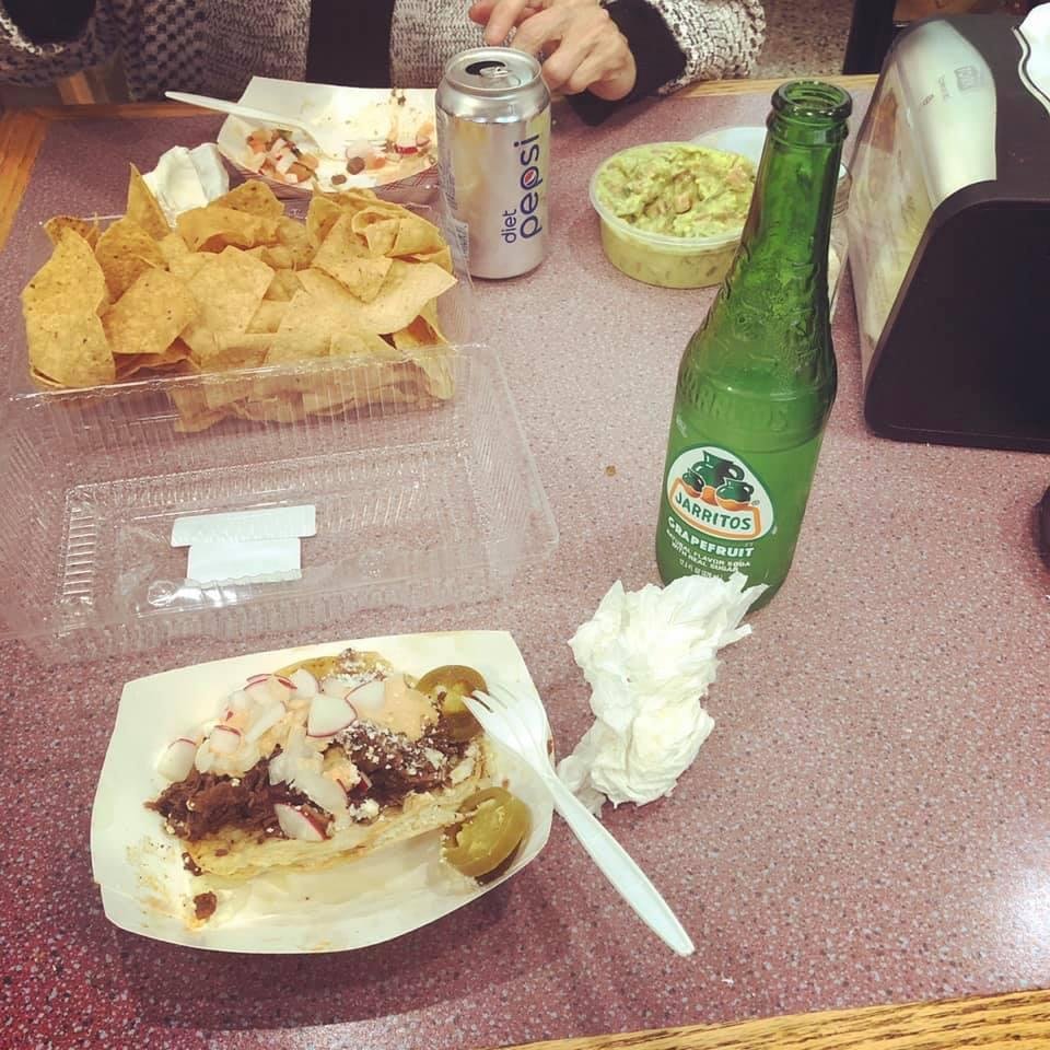 Best tacos in town and they’re at the top of our street! Yummo.