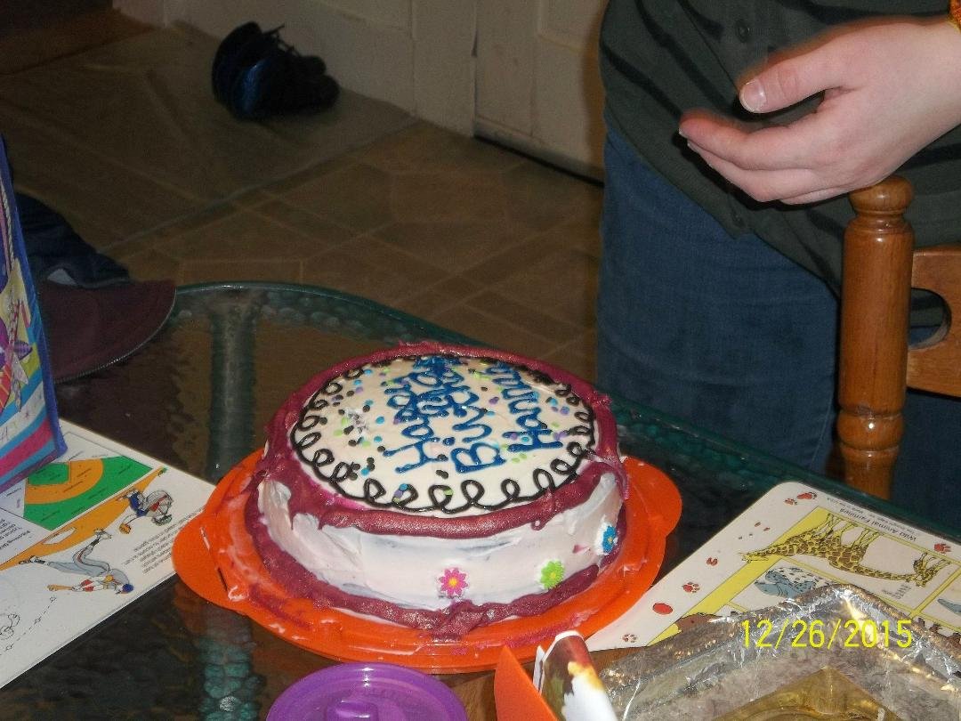 hannah's 1st birhday cake