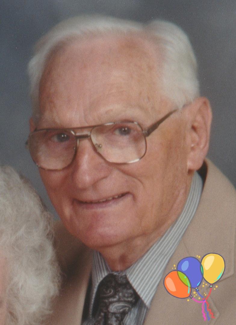 Happy Birthday to my Dad in heaven.  He would have been 96 today.