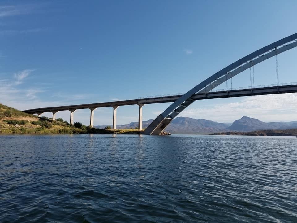 Lake Roosevelt bridge