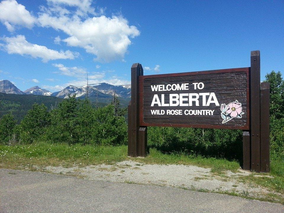 Just getting into Canada to continue our vacation.