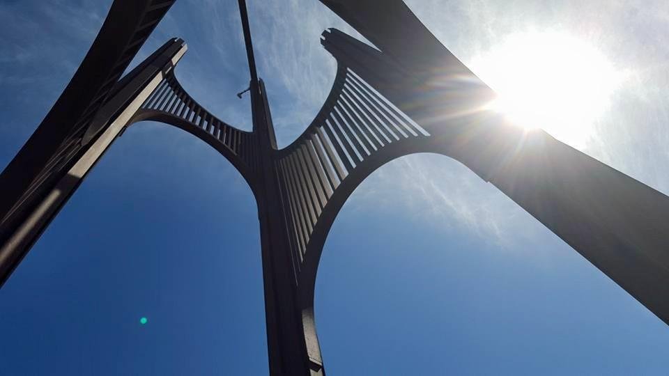 Wind Harp near Oyster Point