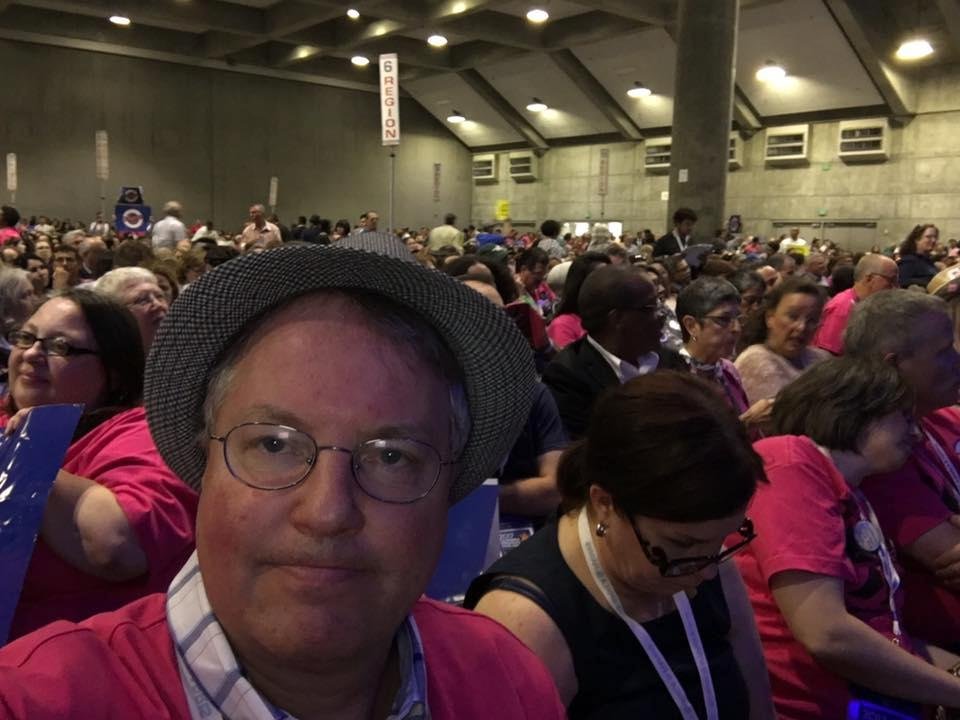 Day two at the CDP. Berners meet with Congressman Ro Khanna only member of Congress to support Bernie Sanders, listen to the beginning's of the corporate Democrats dialogue and realized my role was to support the union stri