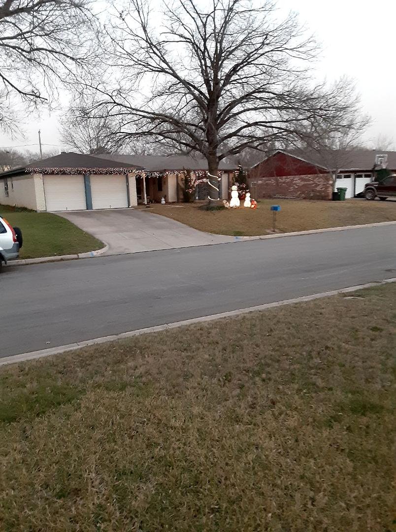 You have to love it when your neighbors keep the holiday season going.