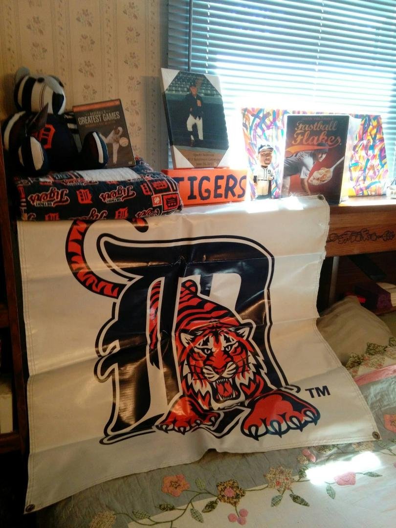 For Craig on opening day at Comerica park. Up there watching with Mr. I.