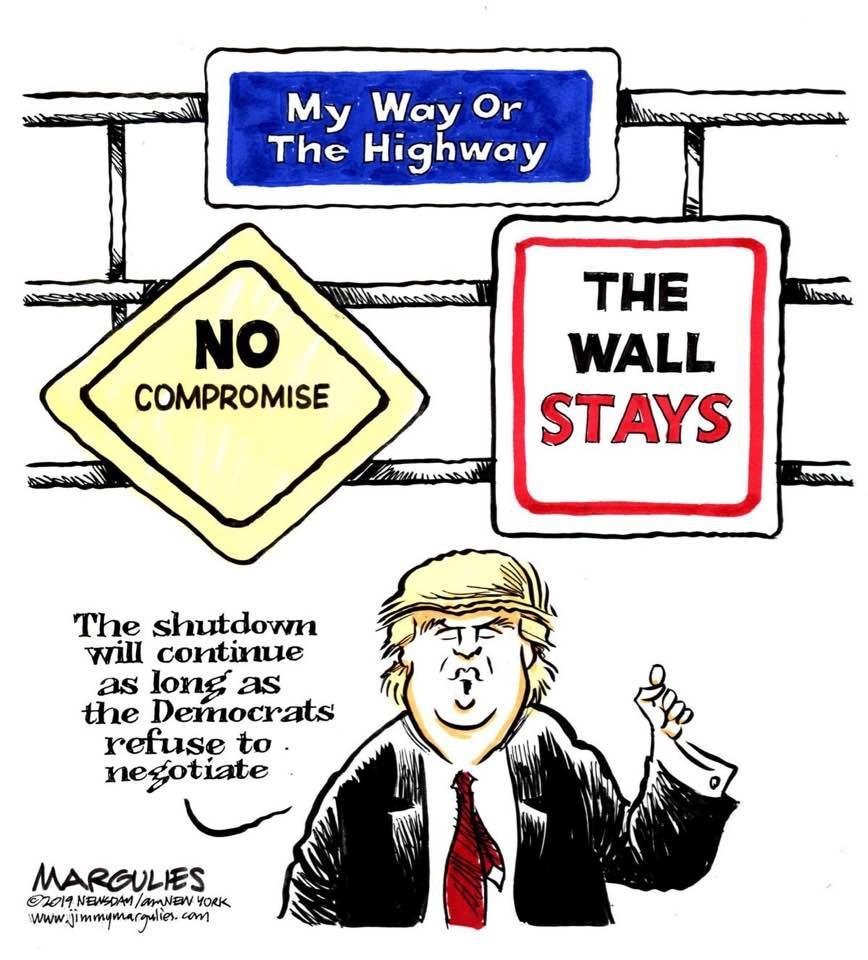 Trump doesn’t know how to compromise.