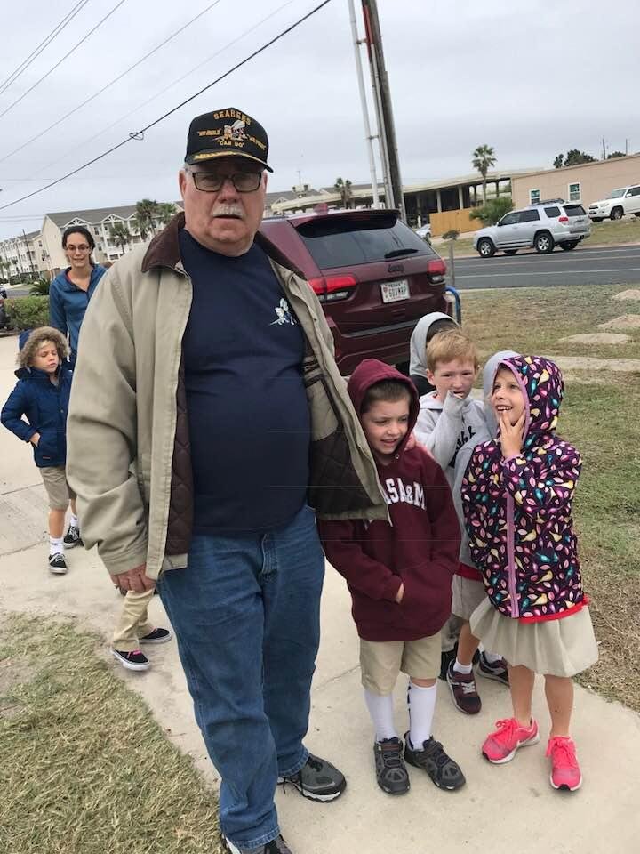 Micah with his Veteran!