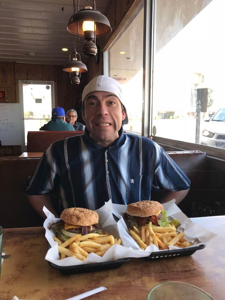 He is still eating the same