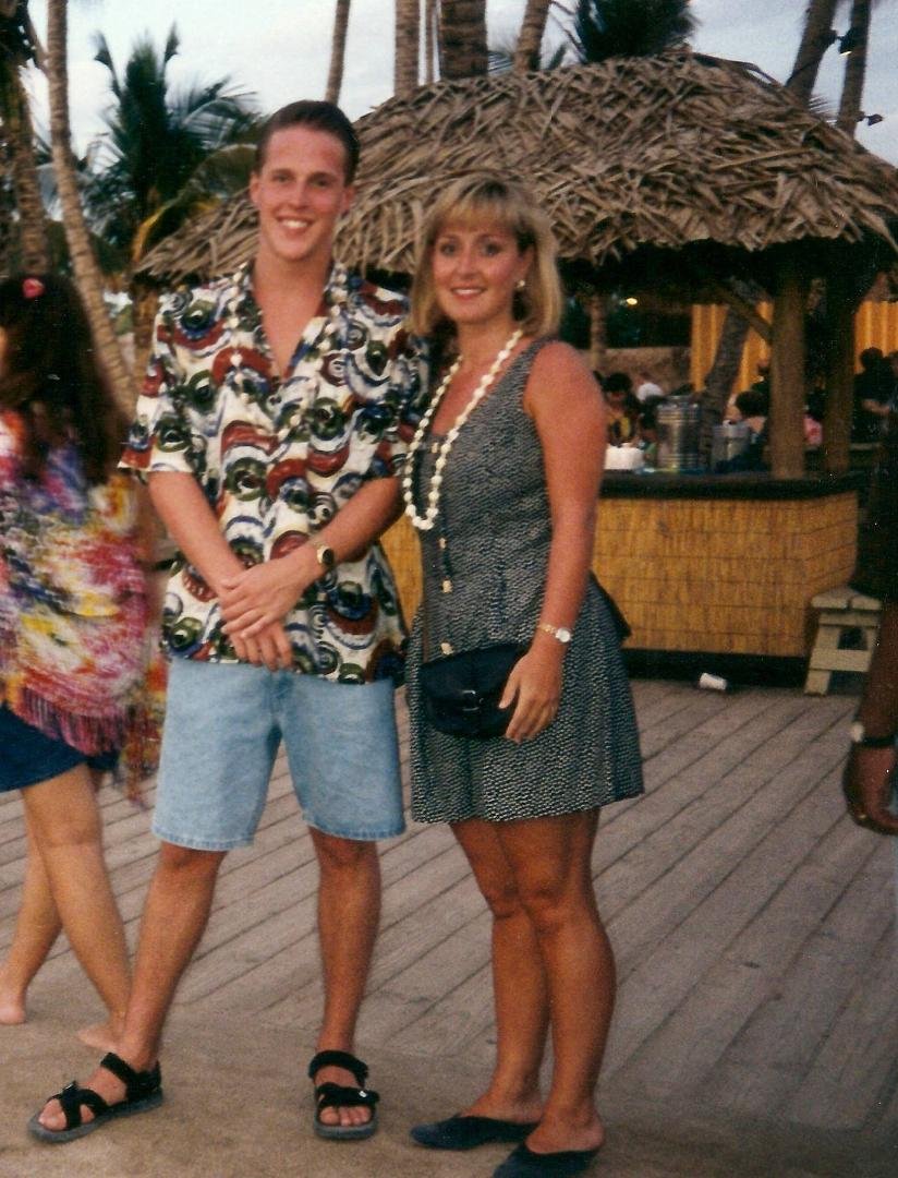 My kids in Hawaii 23 years ago! A fun trip with my "adult" children.