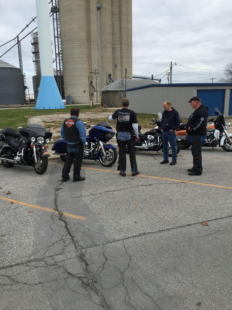 Getting ready to ride again.