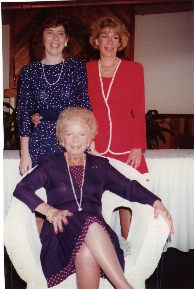 Three generations of moms
