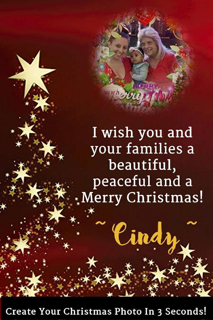 Create Your Christmas Photo In 3 Seconds!
