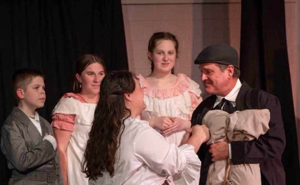 Scenes from The Railway Children.