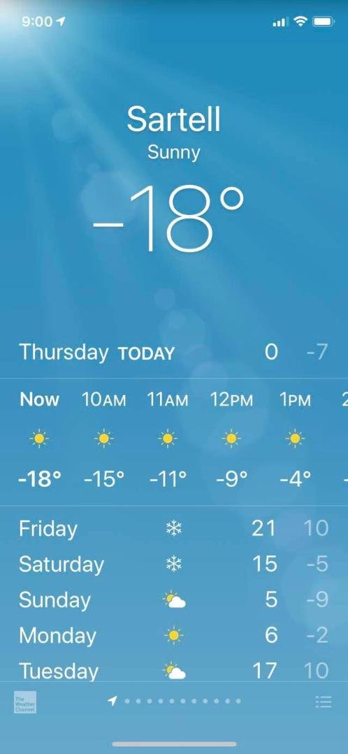 Okay then. Might need a jacket today. Beach is out.