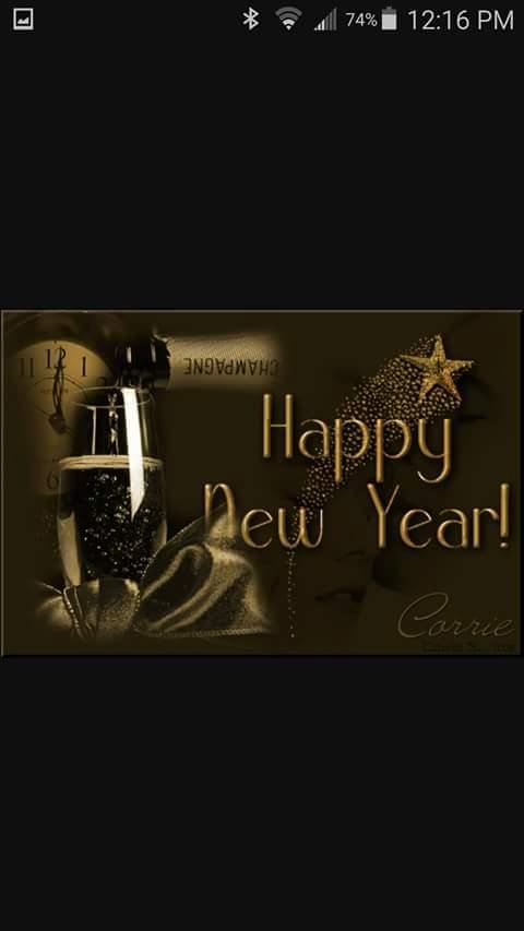HAPPY NEW YEAR TO ALL MY FB FAMILY AND FRIENDS! !
