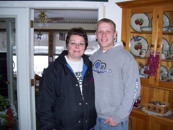 daughter joanne and her son chad