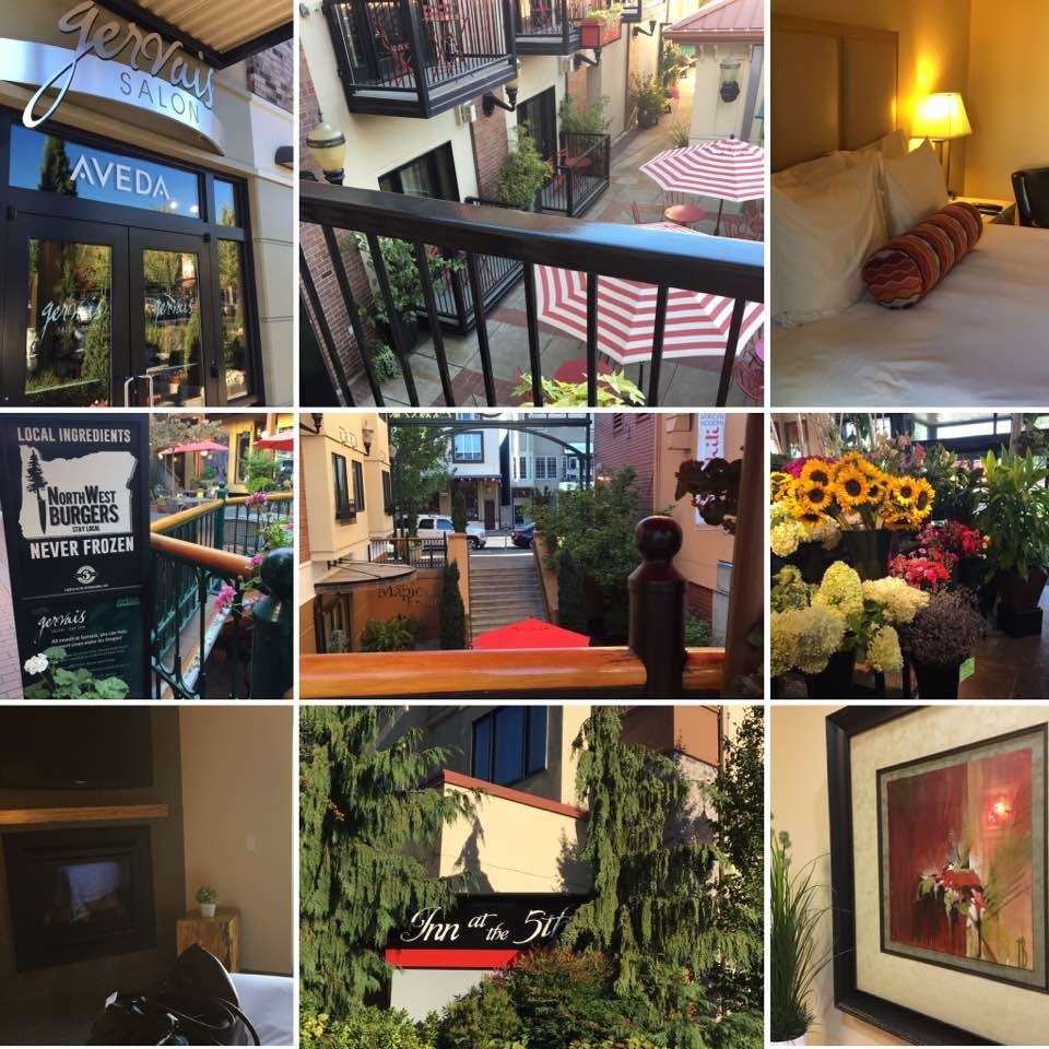 Enjoying The Inn at the Fifth, a boutique hotel in Eugene, OR. #discoverytour #august2016 #eugeneoregon
