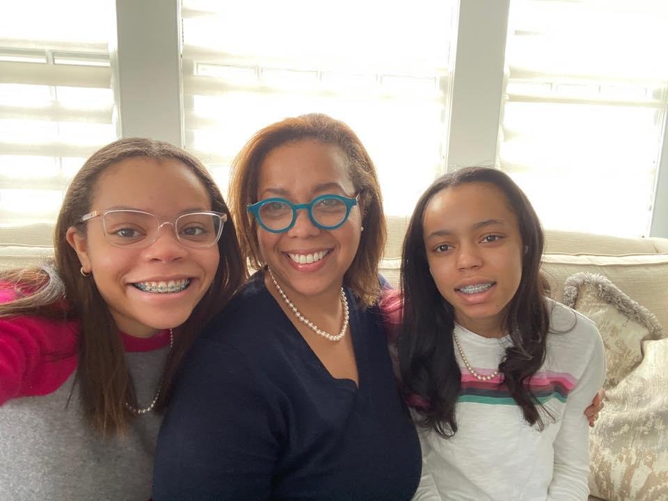 My girls on Inauguration Day