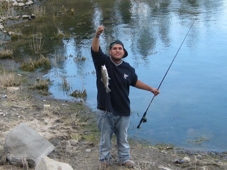Frank Rittel's album, Brian Rittel on fishing trip