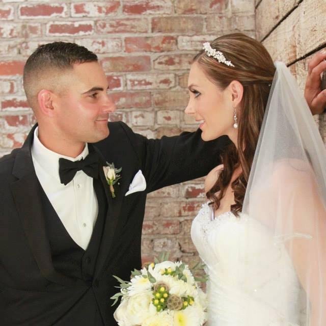 My Grandson and his lovely new wife, Nicole   married yesterday ...
a super couple !   Very PROUD GRANDPA ! ! !
