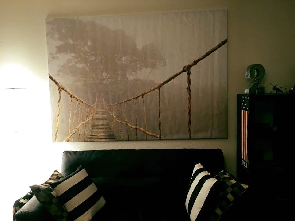 Just got home this evening and had to put up my new picture.