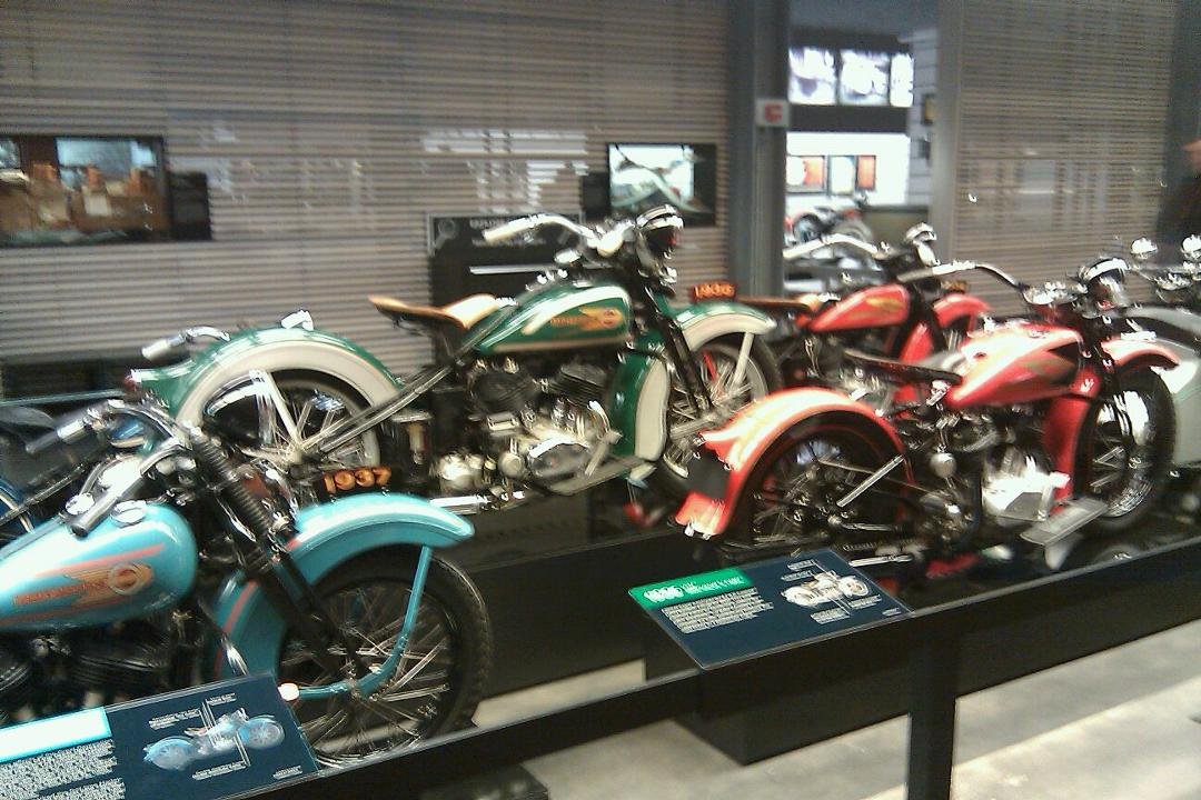 At the Harley museum. Milwaukee.