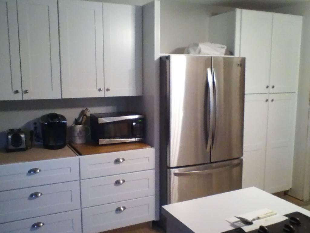 Slowly but surely it's coming along. Still need countertops.