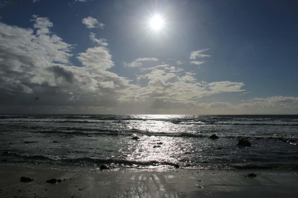 Sunset at our beach