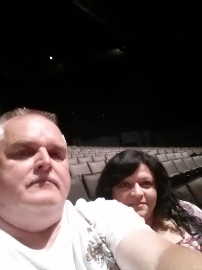 Norma and I before the "Legends" show#Branson#Finallyonvacationalone